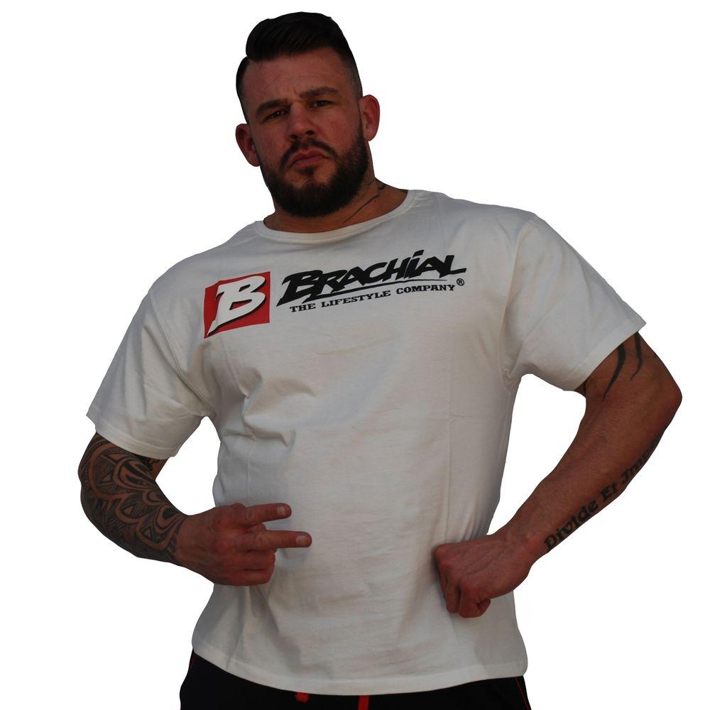 Streetwear Gym Brand - Классическая футболка с принтом Brachial Sign