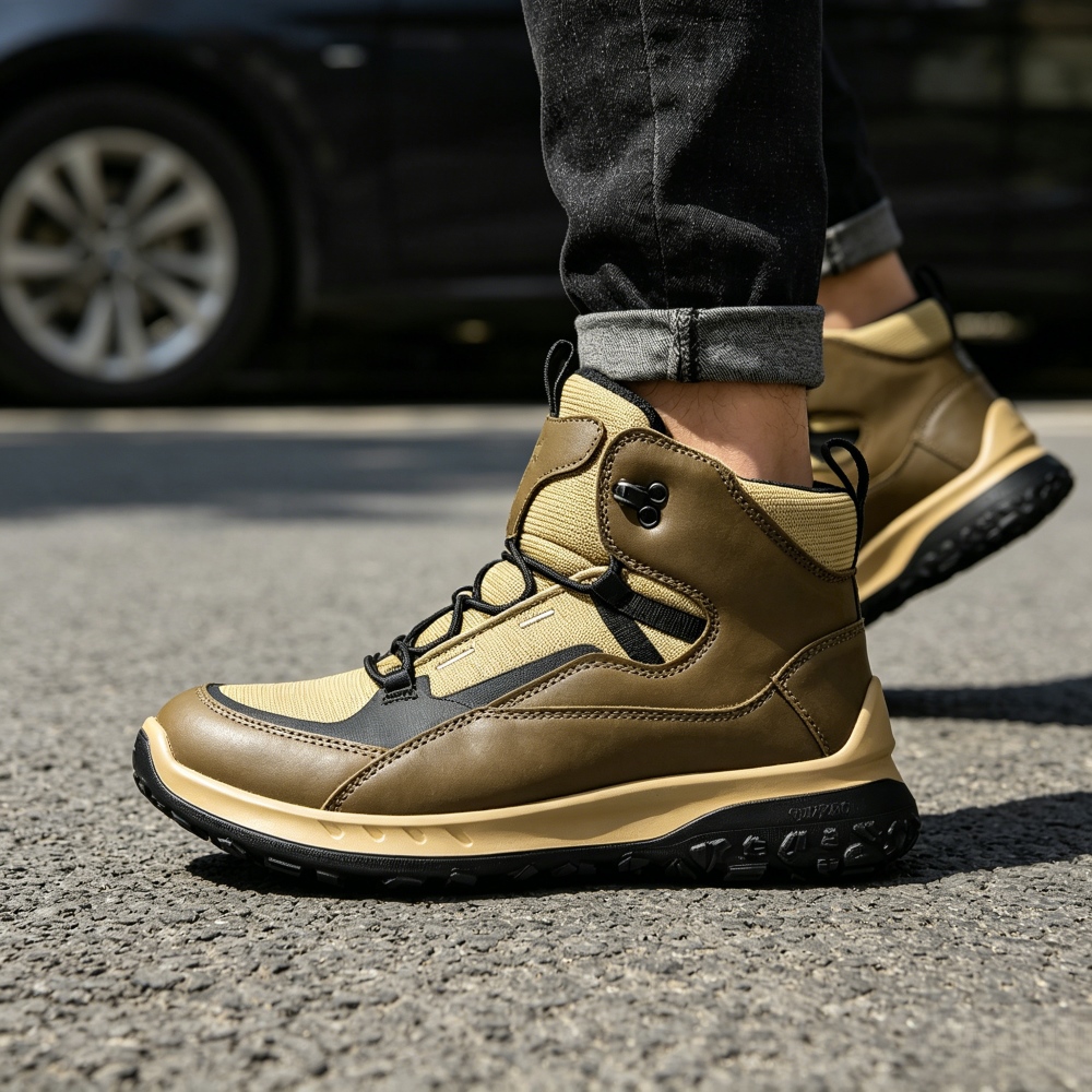 Высокие кожаные ботинки для му – обзор и цена Streetwear Brand Shoes