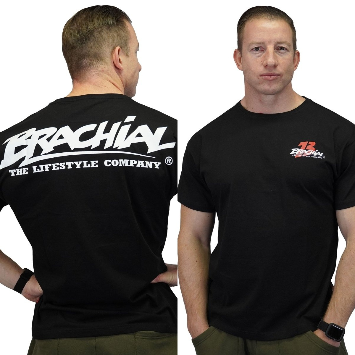 Футболка White Sky Brachial GY – обзор и цена Streetwear Gym Brand